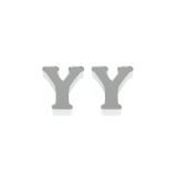 Y | ピアス アルファベットイニシャルイングリッシュ英字文字かわいいクール アクセサリー | ボディピアス専門店凛RIN