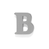 B | ステンレスピアス アルファベットイニシャルイングリッシュ英字文字かわいいクール | ボディピアス専門店凛RIN