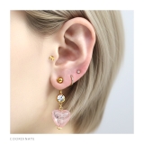 へそピアス かわいい ハートキャンディー飴ぷっくり | ボディピアス専門店凛RIN | 詳細画像5
