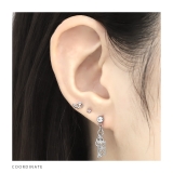 軟骨ピアス かわいい 鍵チャームジュエルkey | ボディピアス専門店凛RIN | 詳細画像4