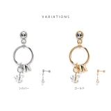 軟骨ピアスかわいい 揺れるリングチャーム指輪モチーフ ボディピアス | ボディピアス専門店凛RIN | 詳細画像7