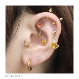 ボディピアス 土星 軟骨ピアス | ボディピアス専門店凛RIN | 詳細画像11