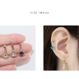 ボディピアス 土星 軟骨ピアス | ボディピアス専門店凛RIN | 詳細画像12