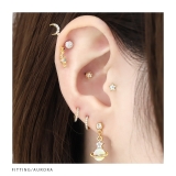 ボディピアス 土星 軟骨ピアス | ボディピアス専門店凛RIN | 詳細画像7