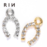 チャーム 馬蹄 ピアスパーツ | ボディピアス専門店凛RIN | 詳細画像1