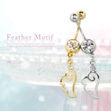 へそピアス 天使 羽 | ボディピアス専門店凛RIN | 詳細画像2