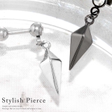 ボディピアス スタイリッシュ スタッズ | ボディピアス専門店凛RIN | 詳細画像2 