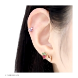 軟骨ピアス 果物フルーツリンゴイチゴブドウいちごグレープジュエル ボディピアス | ボディピアス専門店凛RIN | 詳細画像6 