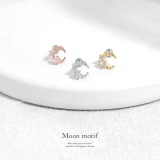 軟骨ピアス 月星ジュエルムーンスターキュービックジルコニア ボディピアス | ボディピアス専門店凛RIN | 詳細画像2 