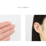 軟骨ピアス ジュエルトリニティ六花雪六星キュービックジルコニア ボディピアス | ボディピアス専門店凛RIN | 詳細画像6