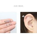 軟骨ピアス 木馬ロッキングホースペガサス アンテナヘリックスストレートバーベルボ… | ボディピアス専門店凛RIN | 詳細画像6 