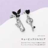 軟骨ピアス 蝶ドクロ 安全ピン鍵ハート | ボディピアス専門店凛RIN | 詳細画像4