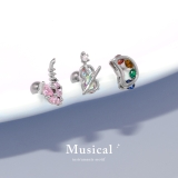 軟骨ピアス 楽器音楽バイオリンサックスタンバリンジュエル ボディピアス | ボディピアス専門店凛RIN | 詳細画像2