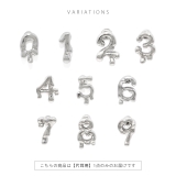 軟骨ピアス 数字ナンバー文字かわいいシンプルシルバーネジ式おしゃれ ボディピアス | ボディピアス専門店凛RIN | 詳細画像12 