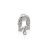 0 | 軟骨ピアス 数字ナンバー文字かわいいシンプルシルバーネジ式おしゃれ ボディピアス | ボディピアス専門店凛RIN