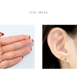 ボディピアス ひまわりフラワージュエルイエロー 金属アレルギーサージカルステンレ… | ボディピアス専門店凛RIN | 詳細画像6