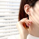 軟骨ピアス 天使悪魔ハロウィン翼羽ジュエル ボディピアス | ボディピアス専門店凛RIN | 詳細画像6 