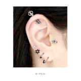 軟骨ピアス 天使悪魔ハロウィン翼羽ジュエル ボディピアス | ボディピアス専門店凛RIN | 詳細画像8 