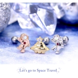 ボディピアス 宇宙飛行士 UFO | ボディピアス専門店凛RIN | 詳細画像2 