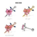 軟骨ピアス ハート ジュエル | ボディピアス専門店凛RIN | 詳細画像10