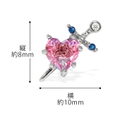 軟骨ピアス ハート ジュエル | ボディピアス専門店凛RIN | 詳細画像16