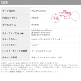 軟骨ピアス ハート ジュエル | ボディピアス専門店凛RIN | 詳細画像21