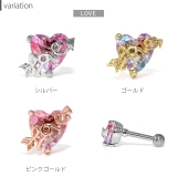 軟骨ピアス ハート ジュエル | ボディピアス専門店凛RIN | 詳細画像9