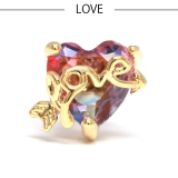 LOVE・ゴールド | 軟骨ピアス ハート ジュエル | ボディピアス専門店凛RIN