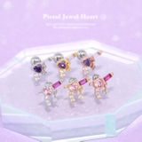 軟骨ピアス ピストルかわいいハート 拳銃 | ボディピアス専門店凛RIN | 詳細画像2 