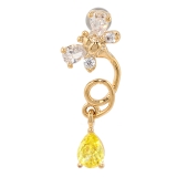 ゴールド | 軟骨ピアス 蜂 ミツバチ | ボディピアス専門店凛RIN