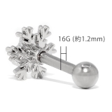 軟骨ピアス 雪 結晶 | ボディピアス専門店凛RIN | 詳細画像11 