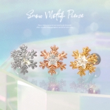 軟骨ピアス 雪 結晶 | ボディピアス専門店凛RIN | 詳細画像2 