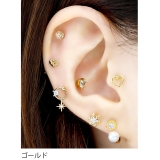 軟骨ピアス 雪 結晶 | ボディピアス専門店凛RIN | 詳細画像6 