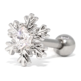 軟骨ピアス 雪 結晶 | ボディピアス専門店凛RIN | 詳細画像8 