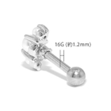 軟骨ピアス 3連パール イヤーフィット | ボディピアス専門店凛RIN | 詳細画像12