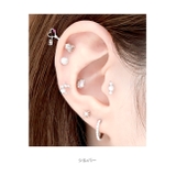 軟骨ピアス 3連パール イヤーフィット | ボディピアス専門店凛RIN | 詳細画像7