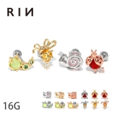 軟骨ピアス 昆虫いきものジュエル テントウムシミツバチ | ボディピアス専門店凛RIN | 詳細画像1 