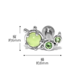 軟骨ピアス 昆虫いきものジュエル テントウムシミツバチ | ボディピアス専門店凛RIN | 詳細画像14 