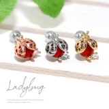 軟骨ピアス 昆虫いきものジュエル テントウムシミツバチ | ボディピアス専門店凛RIN | 詳細画像3 