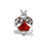 てんとうむし・シルバー | 軟骨ピアス 昆虫いきものジュエル テントウムシミツバチ | ボディピアス専門店凛RIN