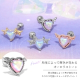 軟骨ピアス エンジェルデビルハート ストレートバーベル | ボディピアス専門店凛RIN | 詳細画像3