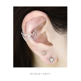 軟骨ピアス エンジェルデビルハート ストレートバーベル | ボディピアス専門店凛RIN | 詳細画像9