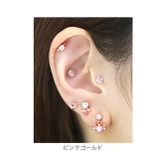 軟骨ピアス 天使の羽翼 ドロップジュエルストレートバーベル | ボディピアス専門店凛RIN | 詳細画像6 