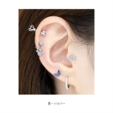 軟骨ピアス お天気ＷＥＡＴＨＥＲ 雲傘太陽ジュエル | ボディピアス専門店凛RIN | 詳細画像7 