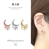 ボディピアス 月ムーン メルティング | ボディピアス専門店凛RIN | 詳細画像1 
