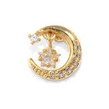 ゴールド | ボディピアス 月ムーンピアス 軟骨ピアス | ボディピアス専門店凛RIN