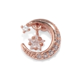 ピンクゴールド | ボディピアス 月ムーンピアス 軟骨ピアス | ボディピアス専門店凛RIN