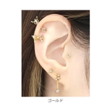 軟骨ピアス ジュエル月星ムーンスター キュービックジルコニア | ボディピアス専門店凛RIN | 詳細画像7