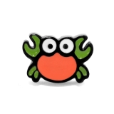 オレンジ | 軟骨ピアス かに蟹クラブポップかわいいオレンジグリーン ボディピアス | ボディピアス専門店凛RIN