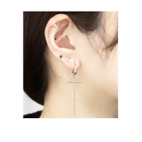 ステンレスピアス クロスチャーム十字架十字 リングピアス | ボディピアス専門店凛RIN | 詳細画像4